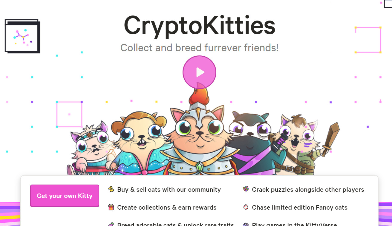 Immortal Cat（イモータルキャット）はCrypto Kitties（クリプトキティ）に近いゲーム内容となる予想!?