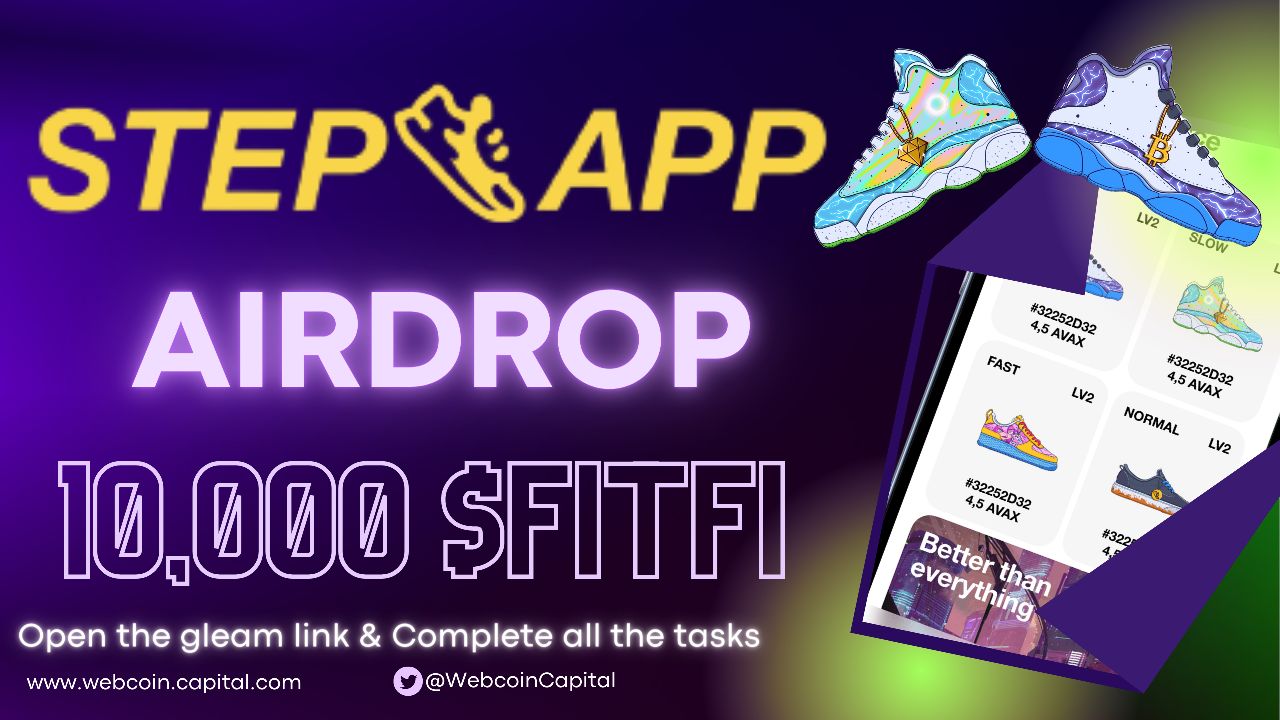 Step.App（ステップアップ）のFitFiエアドロップ参加方法